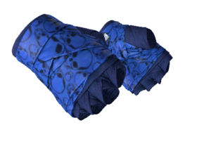 Hand Wraps | Cobalt Skulls